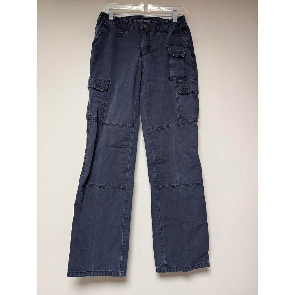 5.11 Tactical‎ Series Cargo Pants Men's Size 6 Long Style 64056 Navy Cotton